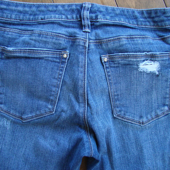 White House Black Market Girlfriend Denim Jeans 0 - Picture 8 of 8